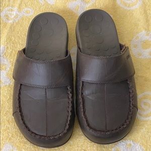 Baotou men's platform slippers